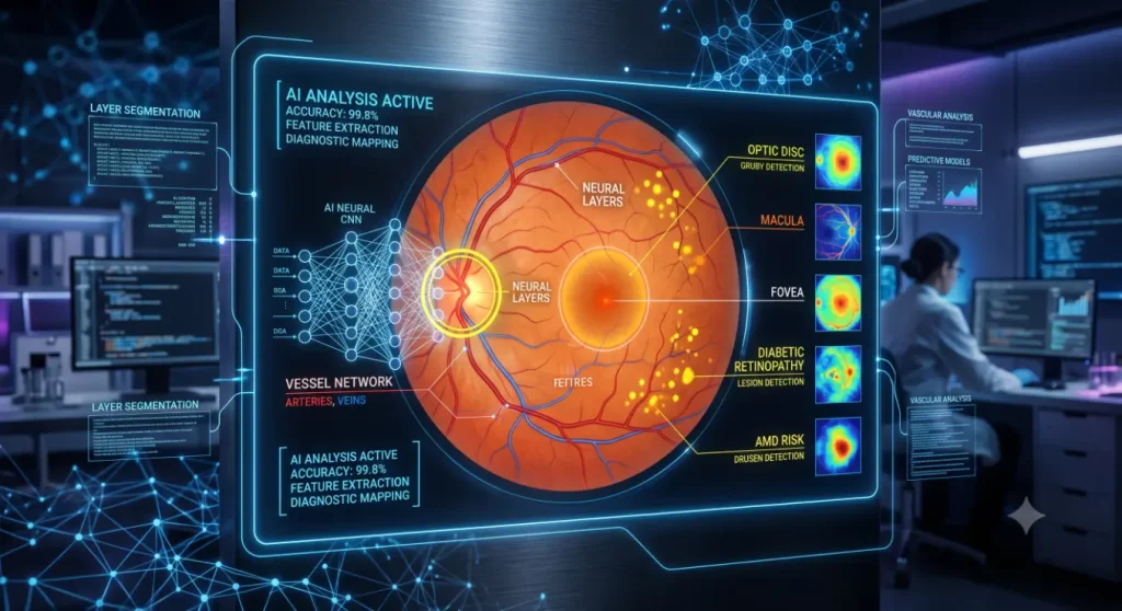 Complete retinal condition analysis-conditions predicted by retinal image analysis 2