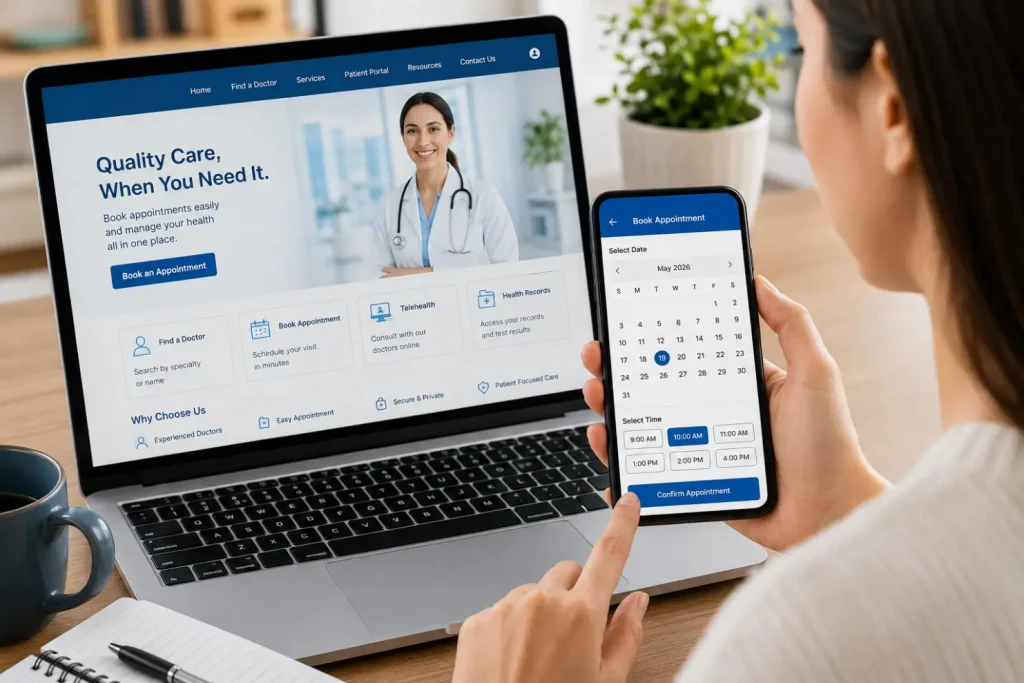 Booking Healthcare Made Easy-Medical Software Solutions for Reducing Patient Wait Times 3