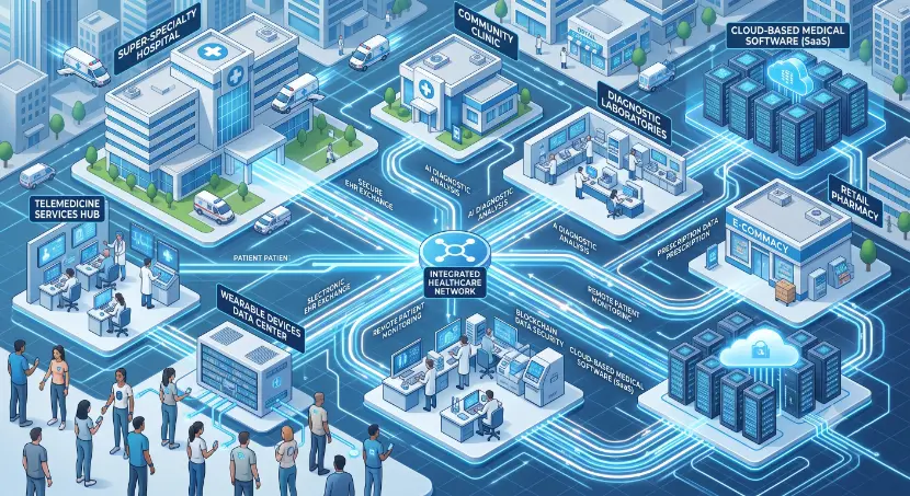Connected digital healthcare ecosystem view-Medical Software Company 3
