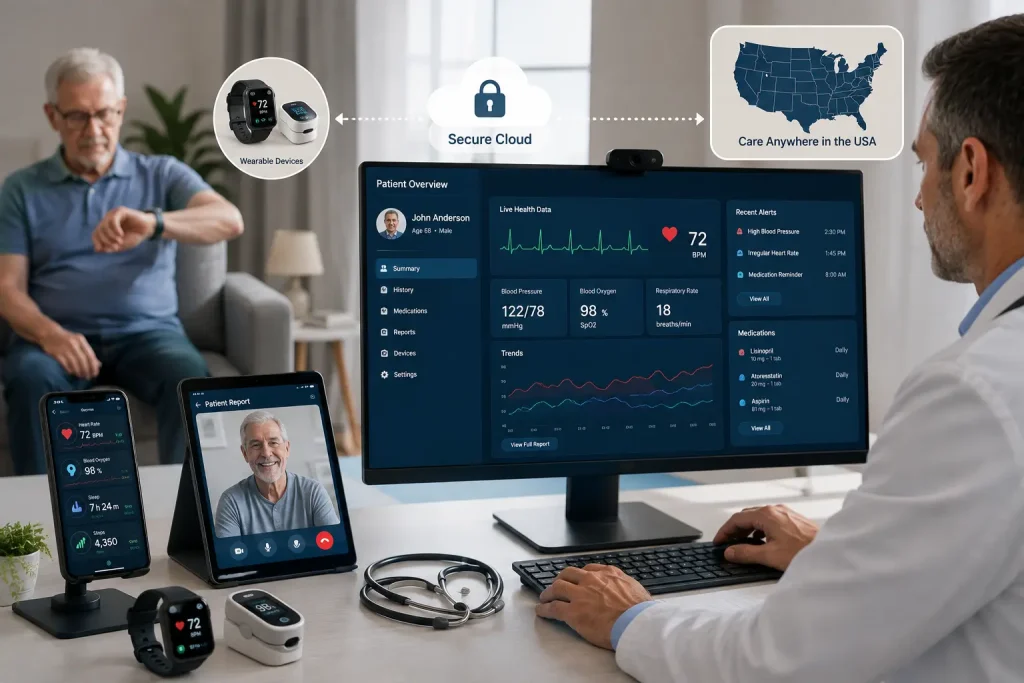 Remote patient monitoring platform-Custom Software for Medical Devices 3