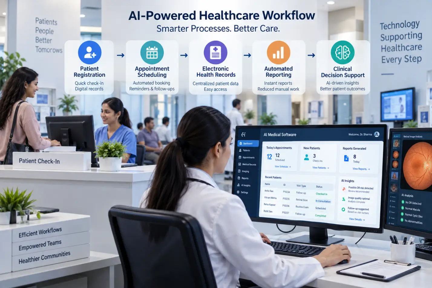 AI-Powered Healthcare Workflow-Best Software for Reducing Administrative Burden in Medical Practices 3