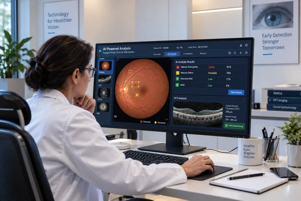 AI-Powered Ophthalmology Analysis-Ophthalmic Imaging Software 3
