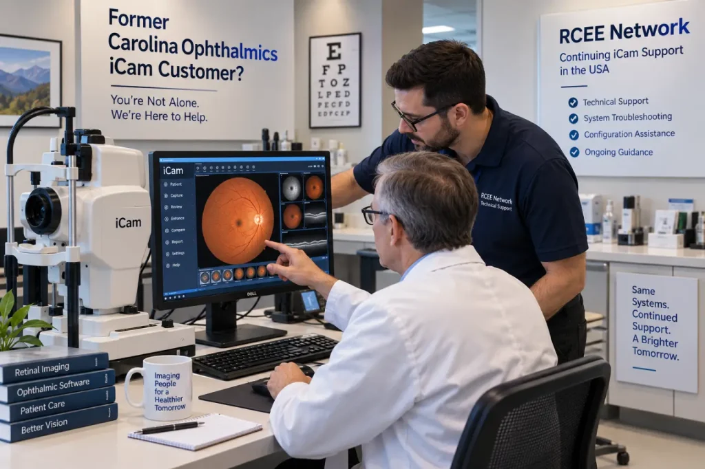 Collaborative Retinal Imaging Support in Action-Carolina Ophthalmics Support 3