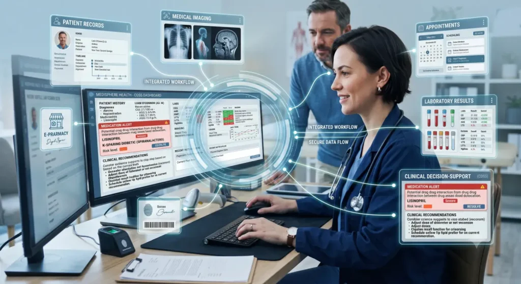 Integrated medical software workflow-Medical Software for Doctors1