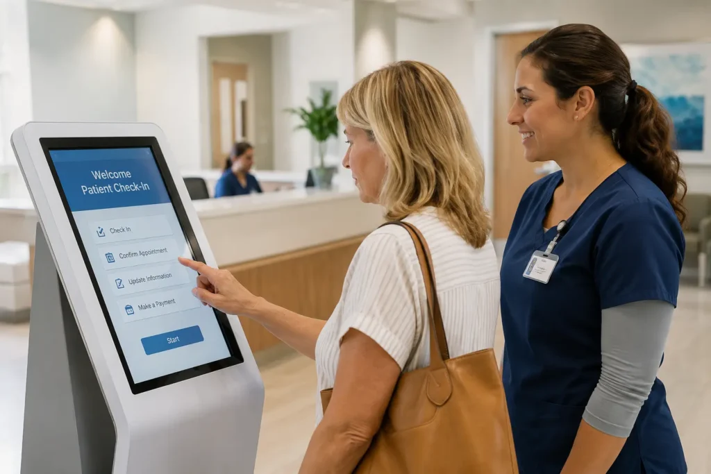 Modern Hospital Self-Check-Medical Software Solutions for Reducing Patient Wait Times 1