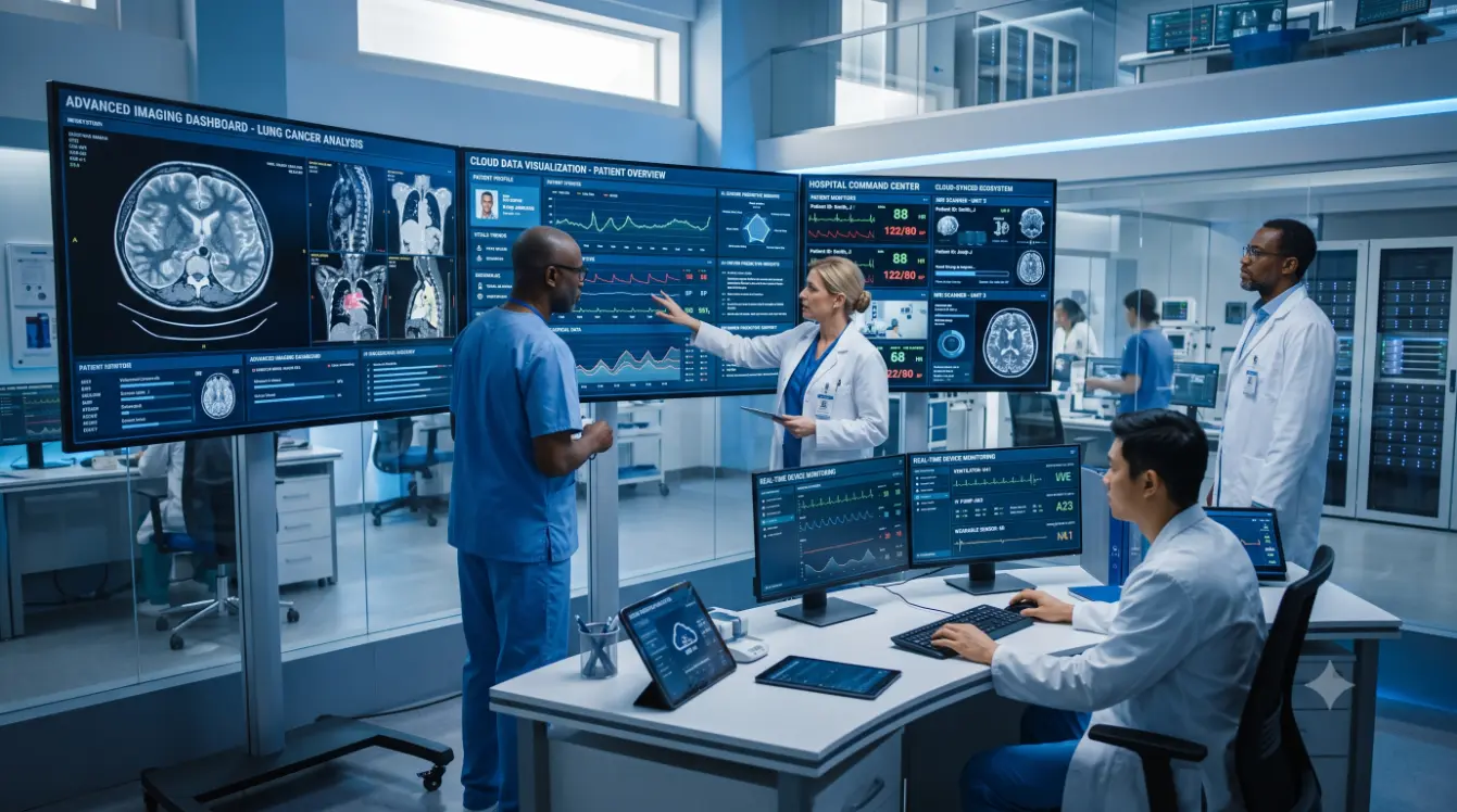 Multidisciplinary medical team in data hub-Medical Equipment Software 1