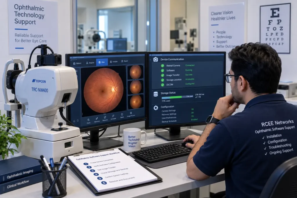 Ophthalmic Software Support Workspace-RetinaPhile Support 2