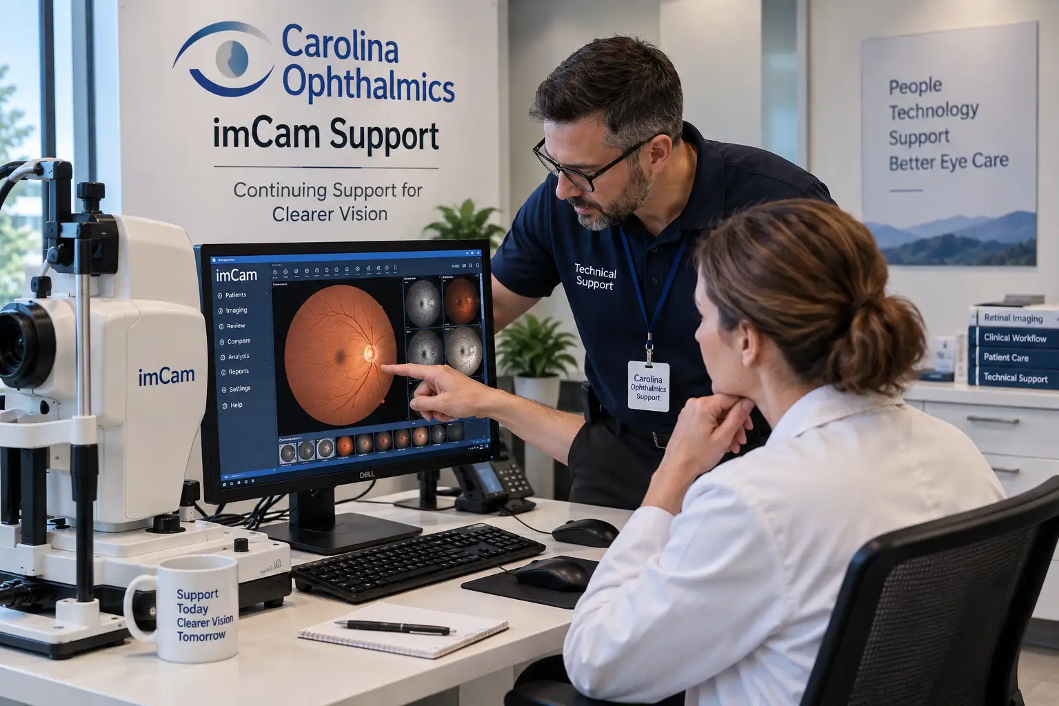Ophthalmology Support in Action-Carolina Ophthalmics Support 1