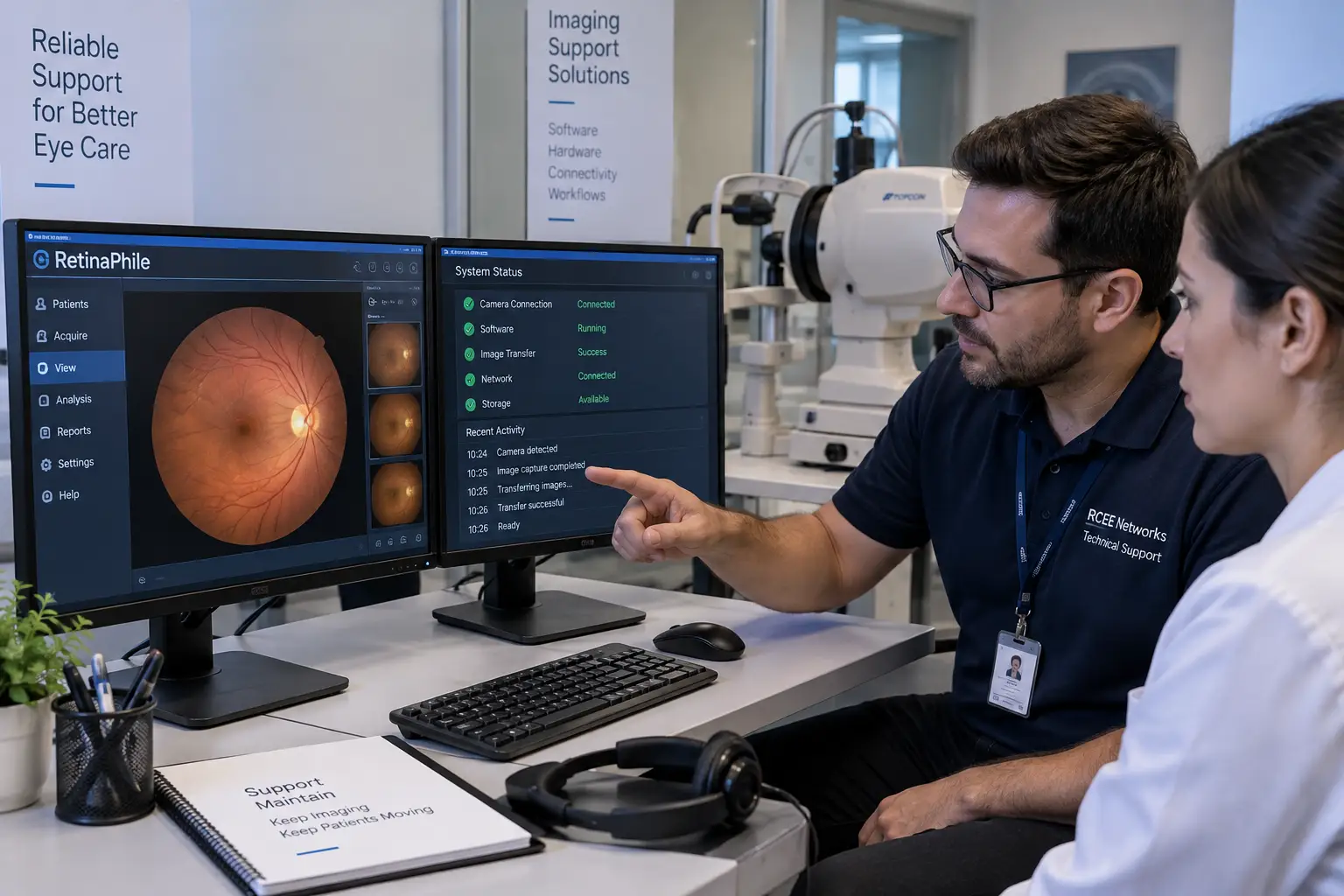 Retinal Imaging Support Session-RetinaPhile Support 1