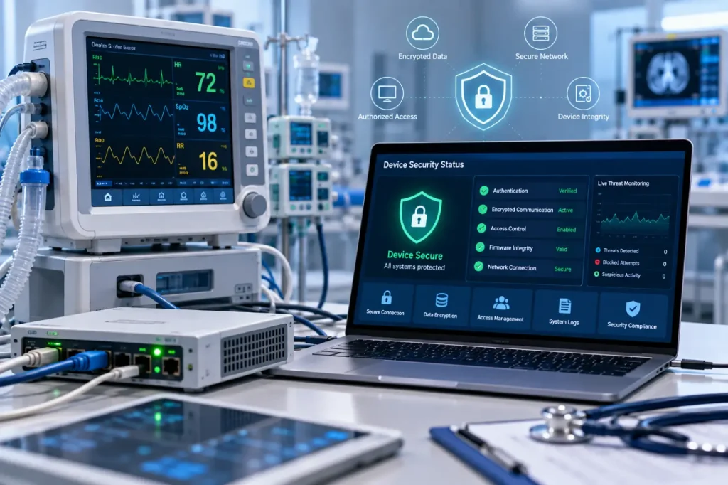 Secure Medical Device Monitoring Dashboard-Medical Devices Embedded Software Testing 1