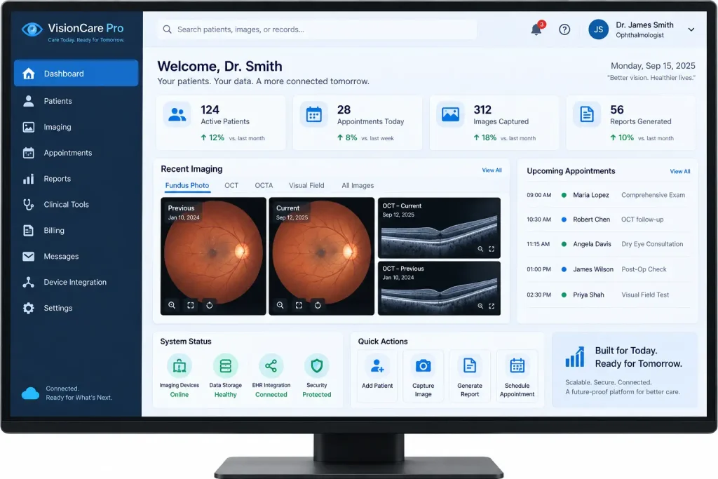 VisionCare Pro Medical Dashboard- Future-Proof Medical Software 2