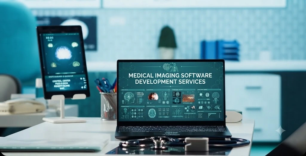 Clinical analysis using medical imaging software development services.